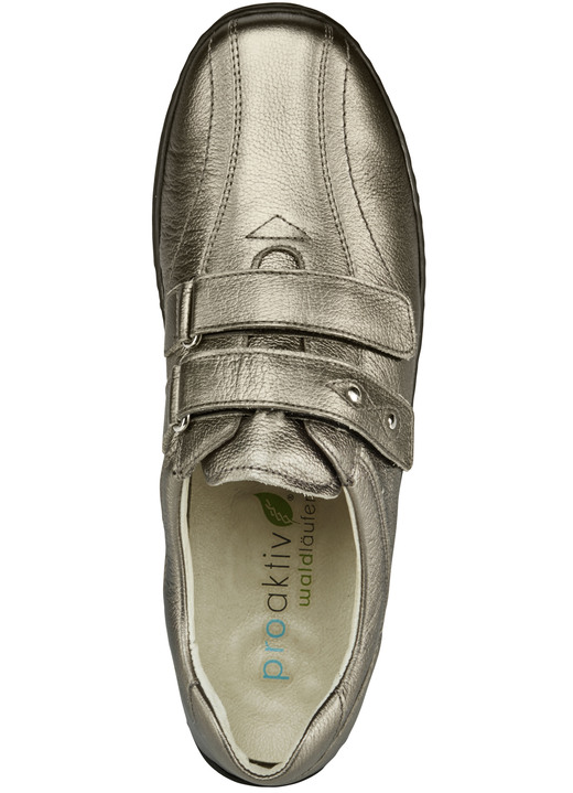 Komfortschuhe - Waldläufer, bequeme Damen-Slipper, Weite H, mit herausnehmbarem Fußbett, in Größe 3 1/2 bis 8, in Farbe BURGUND Ansicht 16