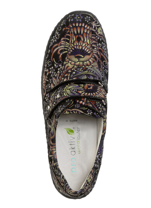 Komfortschuhe - Waldläufer, bequeme Damen-Slipper, Weite H, mit herausnehmbarem Fußbett, in Größe 3 1/2 bis 8, in Farbe BURGUND Ansicht 26