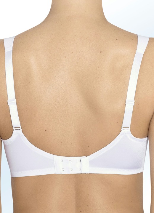 BHs - Triumph Minimizer-Bügel BH mit Spitze, in Größe 075 bis 095, in Cup C, in Farbe WEISS Ansicht 3