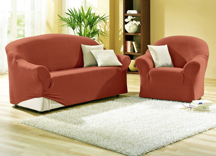 Sessel- & Sofaüberwürfe - Schützende Stretchbezüge für Sessel und Sofa, in Größe 101 (Sessel-Bezug) bis 108 (Hocker-Bezug), in Farbe BLAU Ansicht 13