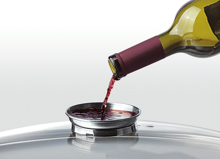 Töpfe, Pfannen & Bräter - Extra hoher Aluguss-Bräter von King mit Antihaft-Beschichtung, in Farbe BLAU Ansicht 3