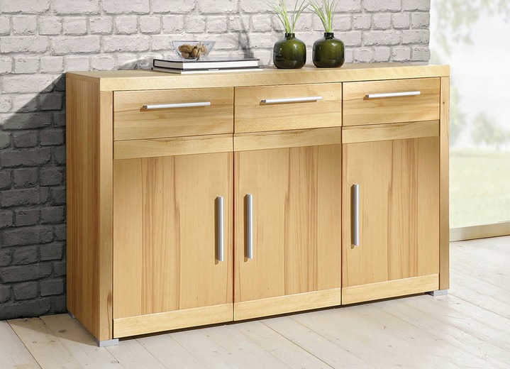 Sideboards & Kommoden - Kommode mit massiver Front, in Farbe WILDEICHE, in Ausführung Kommode mit 2 Türen Ansicht 5