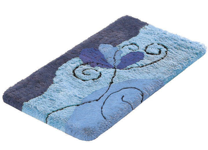 Badgarnituren - Badgarnitur in Table Tuft Qualität Ansicht 3 Badgarnituren - Badgarnitur in Table Tuft Qualität, in Größe 100 (Vorleger halbrund, 50/ 80 cm) bis 112 (WC-Deckelbezug, 47/ 50 cm), in Farbe LILA Ansicht 3