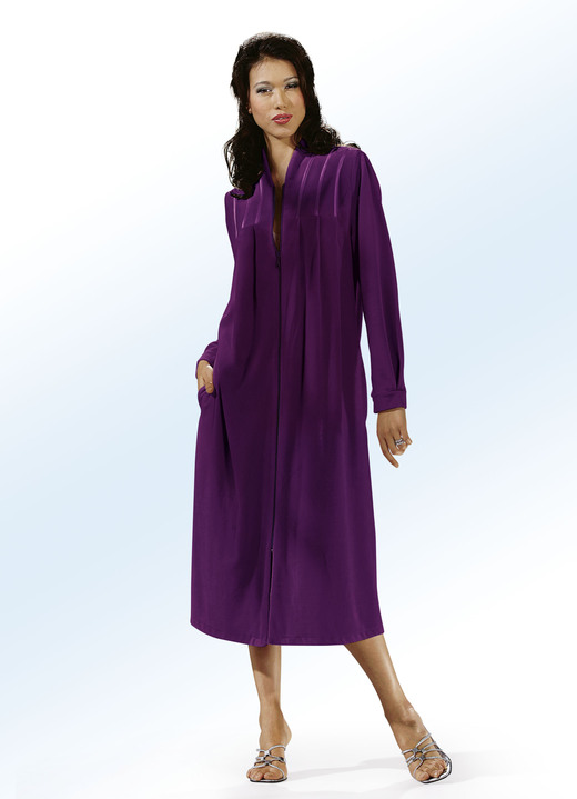 Hausmäntel - Hausmantel von COMODO, in Größe 038 bis 058, in Farbe ROSENHOLZ Ansicht 4