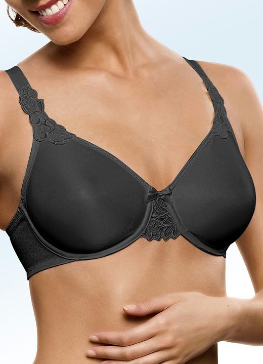 - Chantelle Hedona-Bügel-BH, in Größe 070 bis 095, in Cup C, in Farbe SCHWARZ