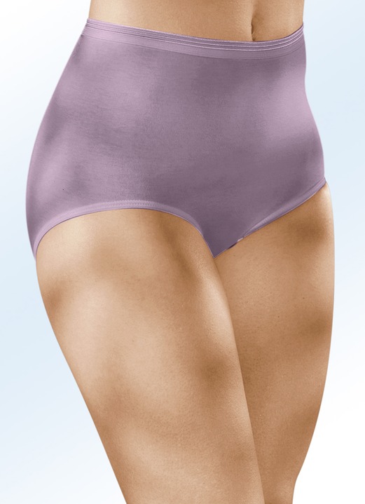 Slips - Speidel Viererpack Slips ohne Seitennähte, in Größe 038 bis 054, in Farbe BURGUND Ansicht 5