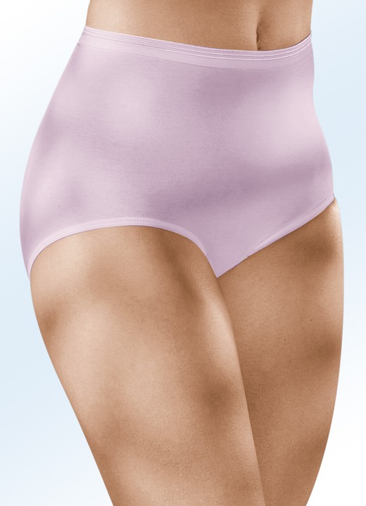 Slips - Speidel Viererpack Slips ohne Seitennähte, in Größe 038 bis 054, in Farbe WEISS Ansicht 2