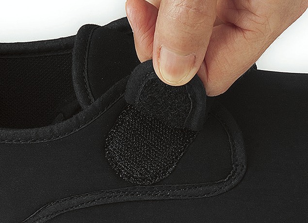 Komfortschuhe - Klettslipper Josephine in Weite H für den kräftigen Fuß, in Größe 036 bis 042, in Farbe BEIGE Ansicht 3