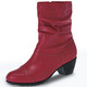 Stiefel & Stiefeletten - Andrea Conti, modische Damen-Stiefeletten, Winterschuhe, mit Reißverschluss, in Größe 036 bis 042, in Farbe SCHWARZ