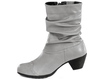 Andrea Conti, modische Damen-Stiefeletten, Winterschuhe, mit Reißverschluss