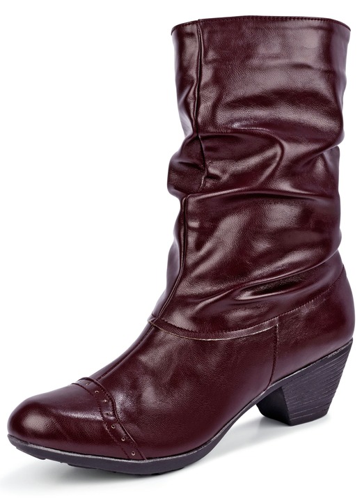 Stiefel & Stiefeletten - Andrea Conti, modische Damen-Stiefeletten, Winterschuhe, mit Reißverschluss, in Größe 036 bis 042, in Farbe SCHWARZ Ansicht 4