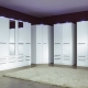 Schlafzimmerschränke - Drehtürenschränke mit kunststoffbeschichteter Oberfläche – Farbe WEISS – Ansicht 1 Schlafzimmerschränke - Drehtürenschränke mit kunststoffbeschichteter Oberfläche, in Farbe KERNBUCHE, in Ausführung Drehtürenschrank, 1-türig – Farbe WEISS – Ansicht 1
