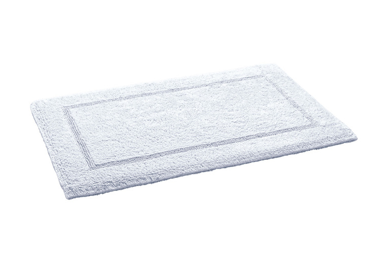 Badgarnituren - Bad-Wendegarnitur aus 100% Baumwolle, in Größe 100 (Vorleger halbrund, 50x 80 cm) bis 110 (Hänge WC Garnitur, 2-teilig), in Farbe GELB Ansicht 14