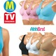 Aktiv- und Sportmode - Ahh Bra, 3er-Bustier-Set, in Größe 3XL bis XXL, in Farbe ROSA TUERKIS FLIEDER – Farbe ROSA TUERKIS FLIEDER – Ansicht 3
