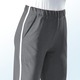 Freizeithosen - Freizeithose mit Dehnbund – Farbe GRAU MELIERT Freizeithosen - Freizeithose mit Dehnbund, in Größe 019 bis 052, in Farbe MARINE