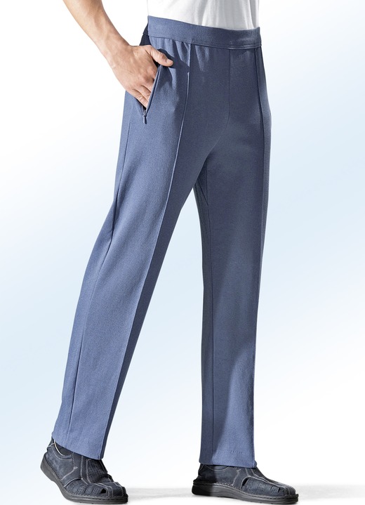 Sport- & Freizeitmode - „Athlet“-Freizeithose in 4 Farben, in Größe 024 bis 060, in Farbe ANTHRAZIT Ansicht 2