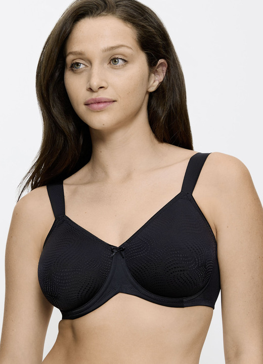 BHs - Triumph-Essential Minimizer Bügel-BH, in Größe 075 bis 095, in Cup G, in Farbe SCHWARZ Ansicht 1