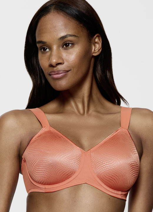 BHs - Triumph-Essential Minimizer Bügel-BH, in Größe 075 bis 095, in Cup C, in Farbe KARMINROT Ansicht 17