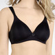 Soft-BH - Naturana BH mit weich gepolsterten Cups – Farbe SCHWARZ – Ansicht 1 Soft-BH - Naturana BH mit weich gepolsterten Cups, in Größe 075 bis 100, in Cup A, in Farbe PUDER – Farbe SCHWARZ – Ansicht 1