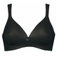 Soft-BH - Naturana BH mit weich gepolsterten Cups – Farbe SCHWARZ – Ansicht 2 Soft-BH - Naturana BH mit weich gepolsterten Cups, in Größe 075 bis 100, in Cup A, in Farbe PUDER – Farbe SCHWARZ – Ansicht 2