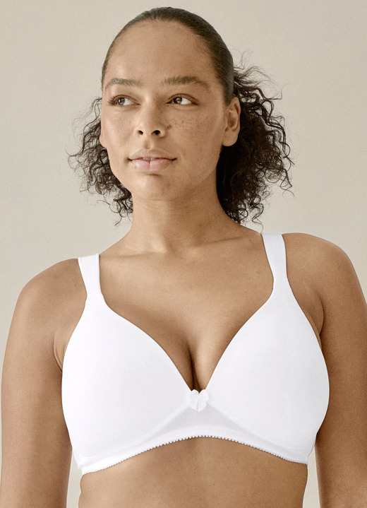 Soft-BH - Naturana BH mit weich gepolsterten Cups, in Größe 075 bis 100, in Cup D, in Farbe AQUA Ansicht 15