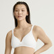 Soft-BH - Naturana BH mit weich gepolsterten Cups – Farbe WEISS – Ansicht 1 Soft-BH - Naturana BH mit weich gepolsterten Cups, in Größe 075 bis 100, in Cup A, in Farbe PUDER – Farbe WEISS – Ansicht 1