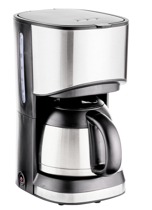 Kaffeemaschinen - Kaffeemaschine mit Thermokanne und Permanentfilter, in Farbe EDELSTAHL