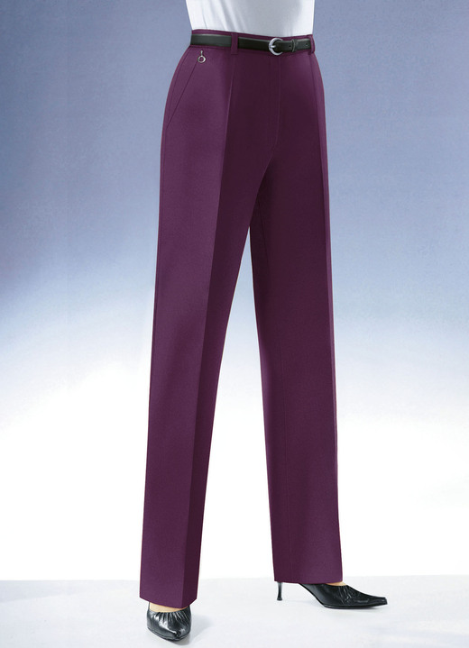 Hosen - Klassische Hose, in Größe 018 bis 245, in Farbe BROMBEER Ansicht 1