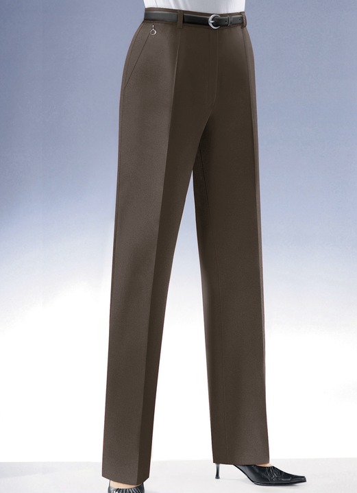 Hosen - Klassische Hose Ansicht 2 Hosen - Klassische Hose, in Größe 018 bis 245, in Farbe DUNKELGRAU Ansicht 2