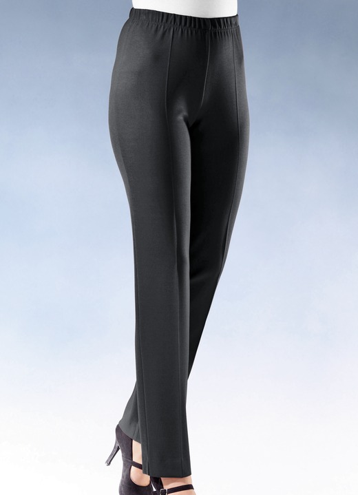 Klaus Modelle - Hose in 9 Farben, in Größe 019 bis 245, in Farbe SCHWARZ Ansicht 1