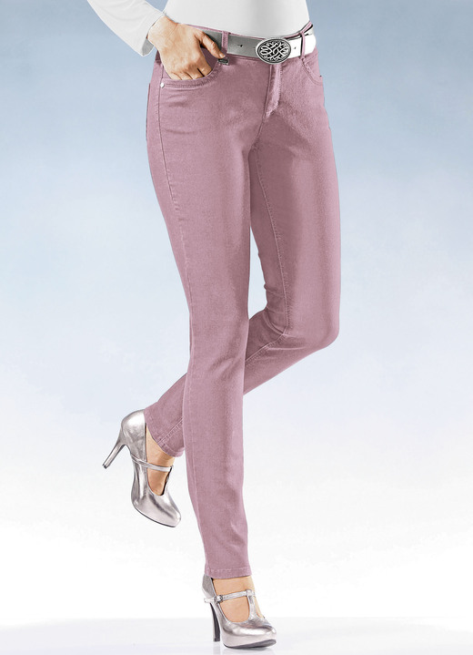 Jeans - Magic-Jeans in 11 Farben, in Größe 017 bis 050, in Farbe BEIGE Ansicht 13