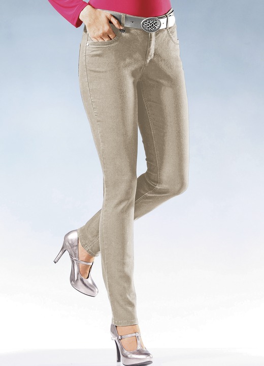 Jeans - Magic-Jeans in 11 Farben, in Größe 017 bis 050, in Farbe JEANSBLAU Ansicht 4