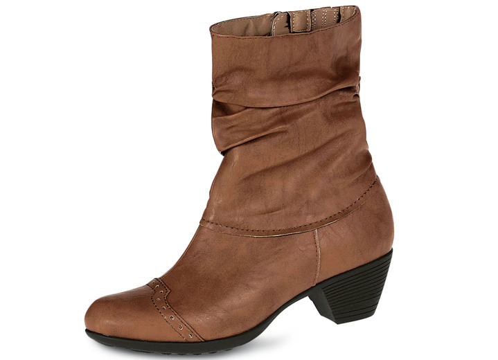 Stiefel & Stiefeletten - Andrea Conti, modische Damen-Stiefeletten, Winterschuhe, mit Reißverschluss, in Größe 036 bis 042, in Farbe SCHWARZ Ansicht 8