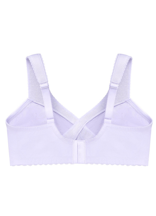 Damenmode -  Glamorise Stütz-BH mit Stickereispitze, in Größe 080 bis 130, in Cup B, in Farbe FLIEDER Ansicht 5