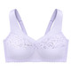 Damenmode -  Glamorise Stütz-BH mit Stickereispitze, in Größe 080 bis 130, in Cup B, in Farbe FLIEDER – Farbe FLIEDER – Ansicht 5