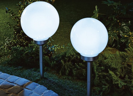 LED-Solar-Gartenleuchte