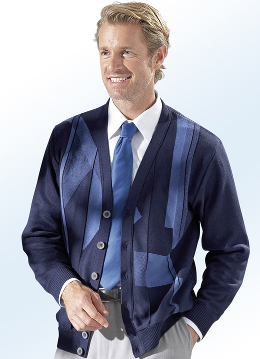 Accessoires    - Stilvolle Krawatte, in Farbe MITTELBLAU Ansicht 2