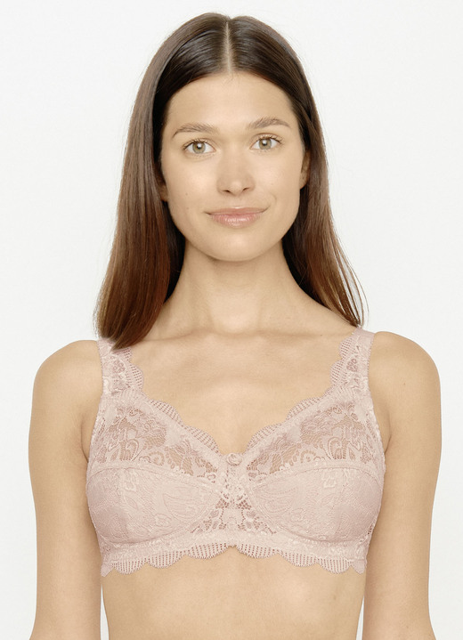 BHs - Susa Zweierpack BH mit zarter Elastikspitze Ansicht 12 BHs - Susa Zweierpack BH mit zarter Elastikspitze, in Größe 075 bis 110, in Cup C, in Farbe 1X MARINE, 1X WEISS Ansicht 12