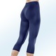 Leggings - Zweierpack Caprihosen mit Dehnbund – Farbe 1X MARINE, 1X TAUPE – Ansicht 1 Leggings - Zweierpack Caprihosen mit Dehnbund, in Größe 036 bis 052, in Farbe 1X JEANSBLAU, 1X GRAFIT – Farbe 1X MARINE, 1X TAUPE – Ansicht 1
