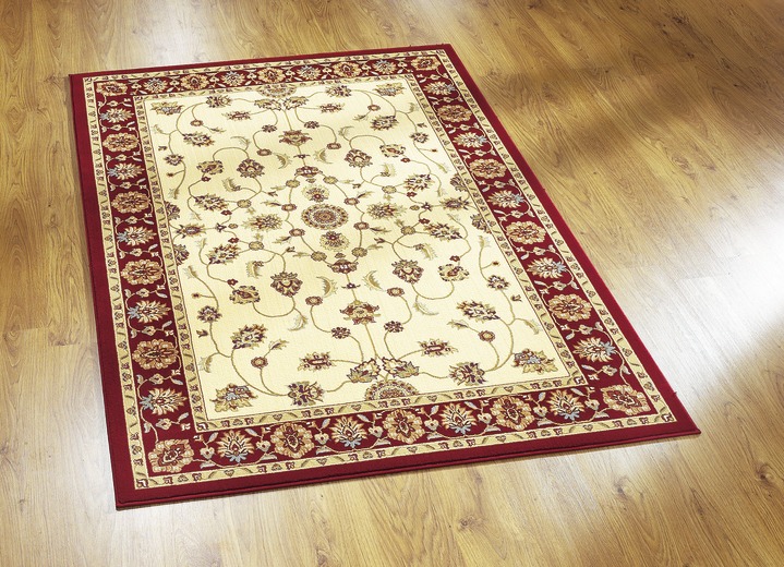 Klassisch - Brücken und Teppiche mit feinen floralen Details, in Größe 111 (Brücke, 60x105 cm) bis 288 (Teppich, 240x330 cm), in Farbe BRAUN Ansicht 2