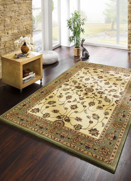 Klassisch - Brücken und Teppiche mit feinen floralen Details, in Größe 111 (Brücke, 60x105 cm) bis 288 (Teppich, 240x330 cm), in Farbe BRAUN Ansicht 5