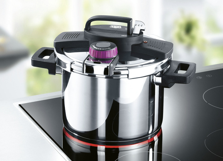 Töpfe, Pfannen & Bräter - Schnellkochtopf aus rostfreiem Edelstahl, in Farbe EDELSTAHL, in Ausführung Schnellkochtopf Ansicht 2