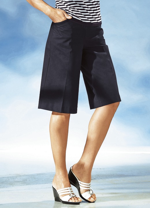 Hosen - Bermudas, in Größe 036 bis 052, in Farbe MARINE Ansicht 1