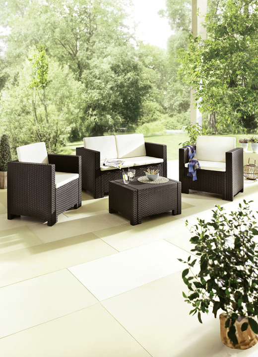 Garten - Lounge-Set Colorado Ansicht 1 Garten - Lounge-Set Colorado, in Farbe BRAUN Ansicht 1