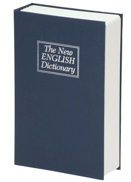 Sicherheit - Buchsafe, in Farbe BLAU Ansicht 2