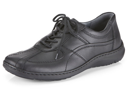 Waldläufer Schnürschuh mit handangenähter Sohle