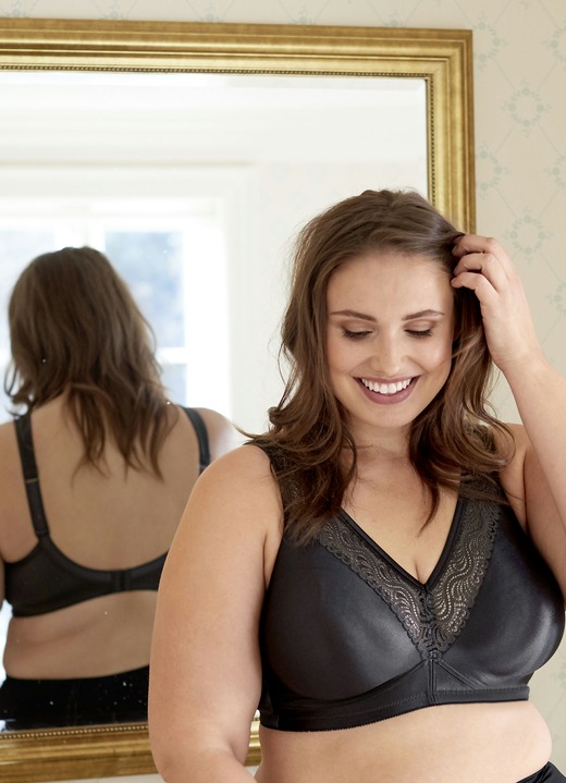 Soft-BH - Swegmark of Sweden Zweierpack BH mit Spitzeneinsätzen, in Größe 075 bis 115, in Cup C, in Farbe 1X SAND, 1X MAUVE Ansicht 11