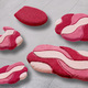 Badgarnituren - Badgarnitur von Grund in pflegeleichter Qualität – Farbe ROSÉ Badgarnituren - Badgarnitur von Grund in pflegeleichter Qualität, in Größe 100 (Vorleger halbrund, 50/ 80 cm) bis 112 (Deckelbezug mit Kordel, 47/ 50 cm), in Farbe TERRA