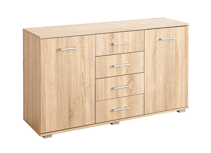 Sideboards & Kommoden - Kommoden in hochwertiger, stabiler Ausführung, in Farbe BUCHE LIVORNO, in Ausführung Nachttisch, Höhe 37 cm Ansicht 6