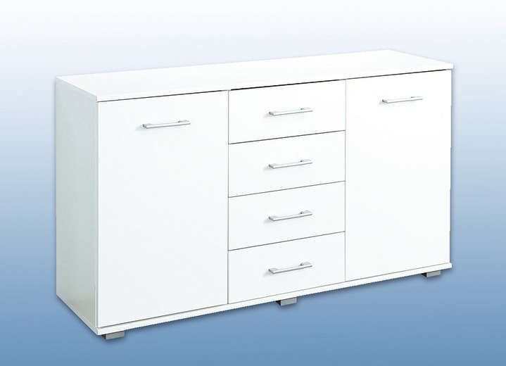 Sideboards & Kommoden - Kommoden in hochwertiger, stabiler Ausführung, in Farbe ARTISAN EICHE, in Ausführung Kommode mit 2 Nischen, Höhe 71 cm Ansicht 4